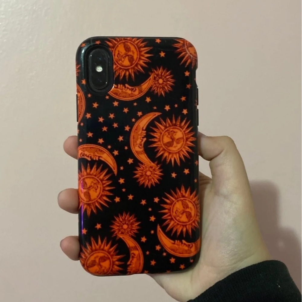 Sun and moon phone case